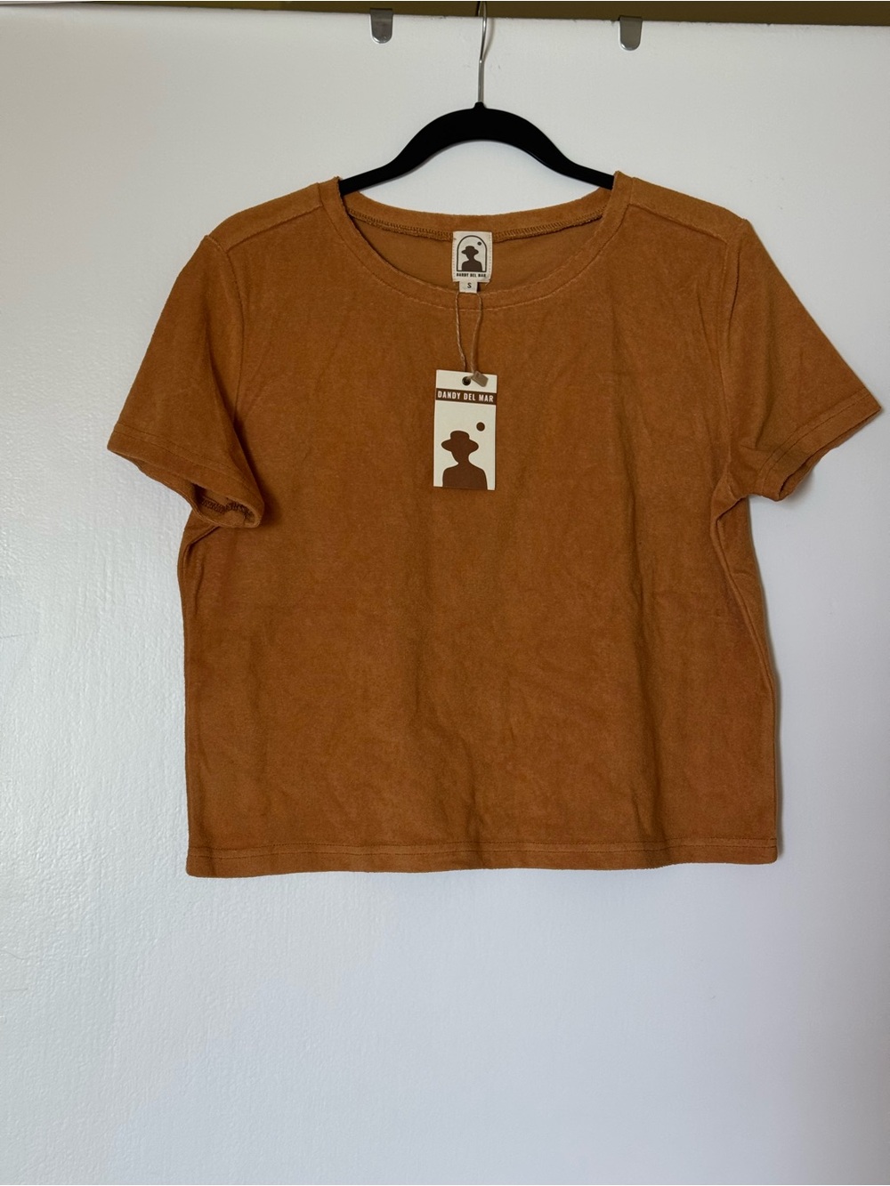 Dandy Del Mar Rust Short Sleeve Crewneck Tee